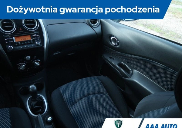 Nissan Note cena 29500 przebieg: 99685, rok produkcji 2013 z Bisztynek małe 211